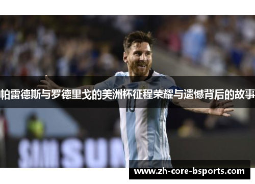 帕雷德斯与罗德里戈的美洲杯征程荣耀与遗憾背后的故事